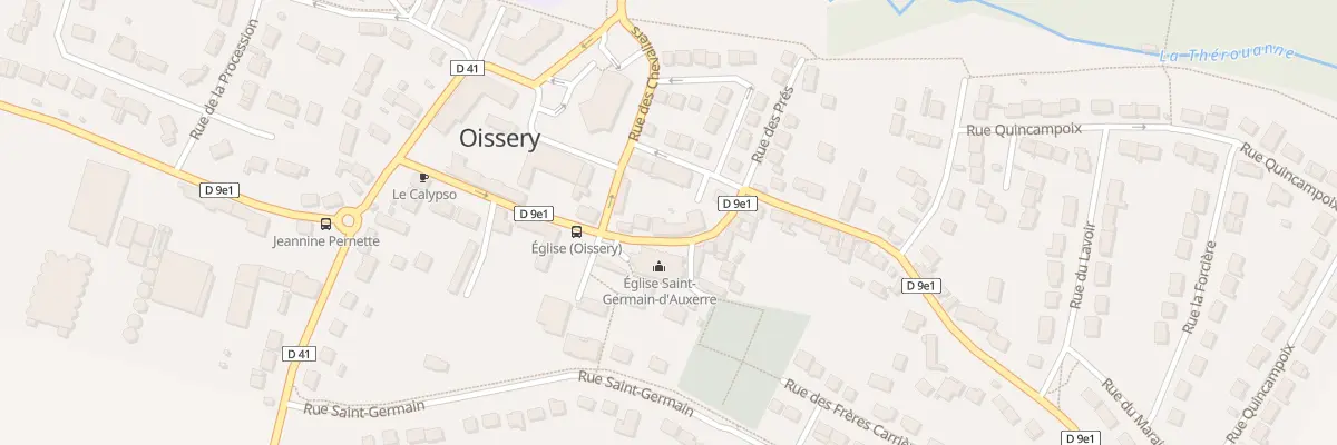 Plan du 9 Rue Charles Hildevert à Oissery