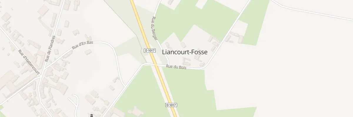 Plan du 12 Rue du Berger à Liancourt-Fosse