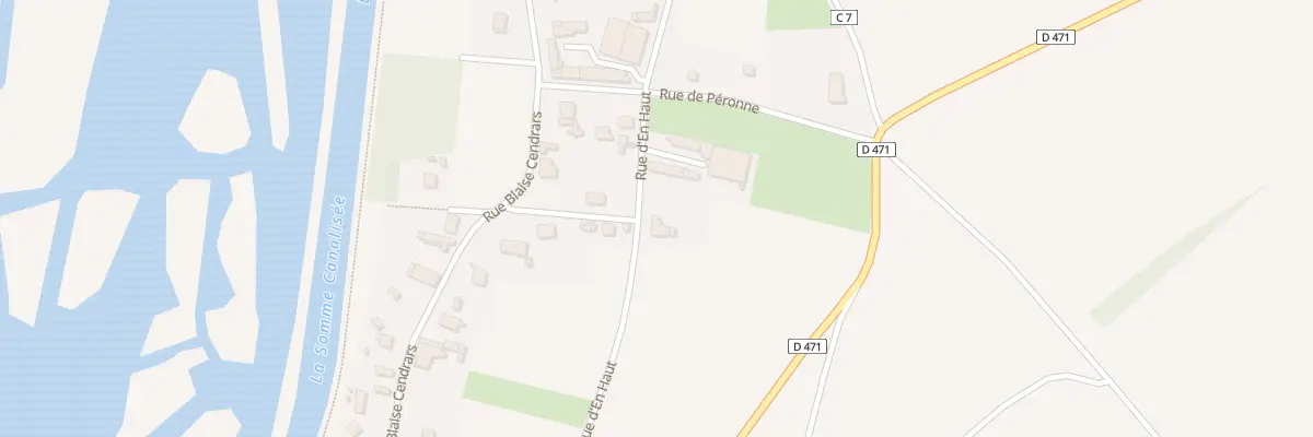 Plan du 3 Rue d’En Haut à Frise