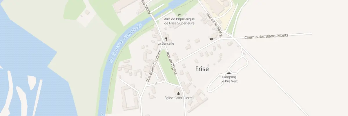Plan du 7 Rue de l’Église à Frise