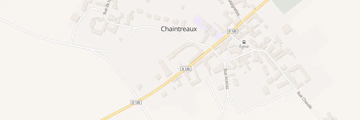 Plan du 1 Rue de la Mairie à Chaintreaux