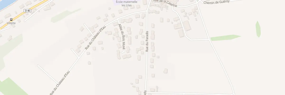 Plan du 10 Rue du Paradis à Moret-Loing-et-Orvanne