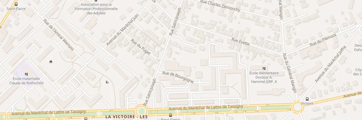 Plan du 95 Rue Saint-Joseph à Compiègne