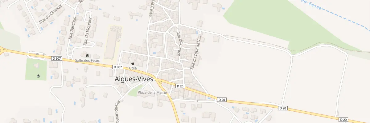 Plan du 1 Imp des Remparts à Aigues-Vives