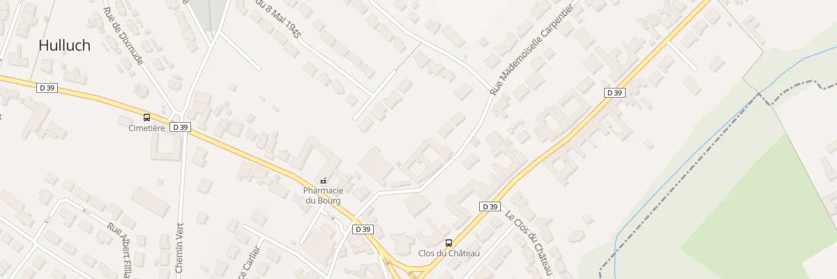 Plan du 5 Rue Mademoiselle Carpentier à Hulluch