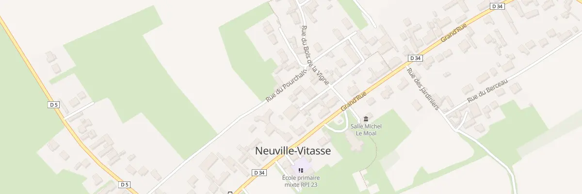Plan du 4 Imp du Priel à Neuville-Vitasse