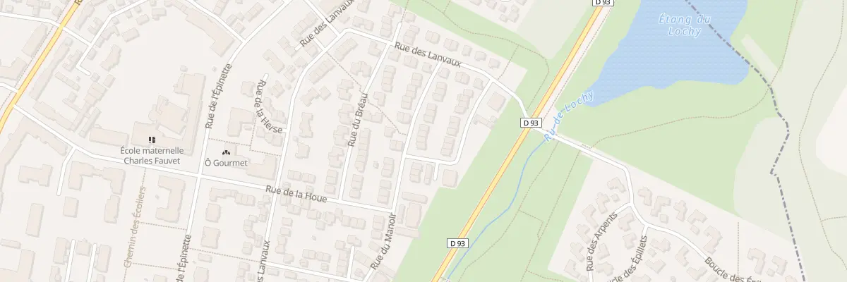 Plan du 74 Rue du Manoir à Magny-le-Hongre