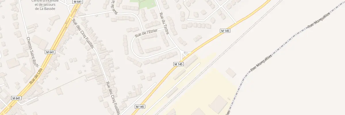 Plan du 3 Rue de l’Etrier à La Bassée