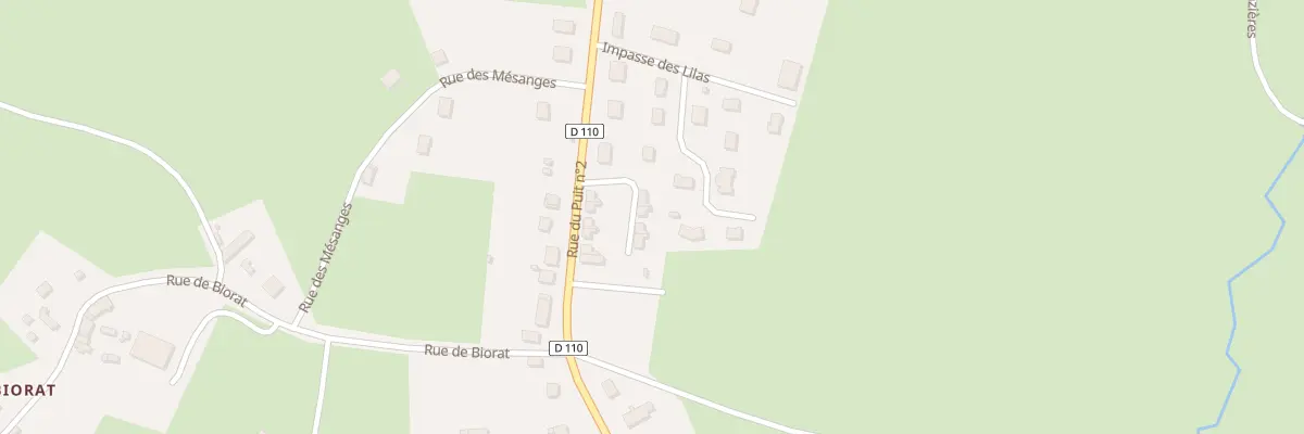 Plan du 65 Imp du Lampiste à Youx