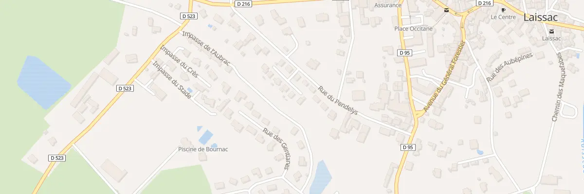 Plan du 10 Rue Cite du Pendelys à Laissac-Sévérac l’Église