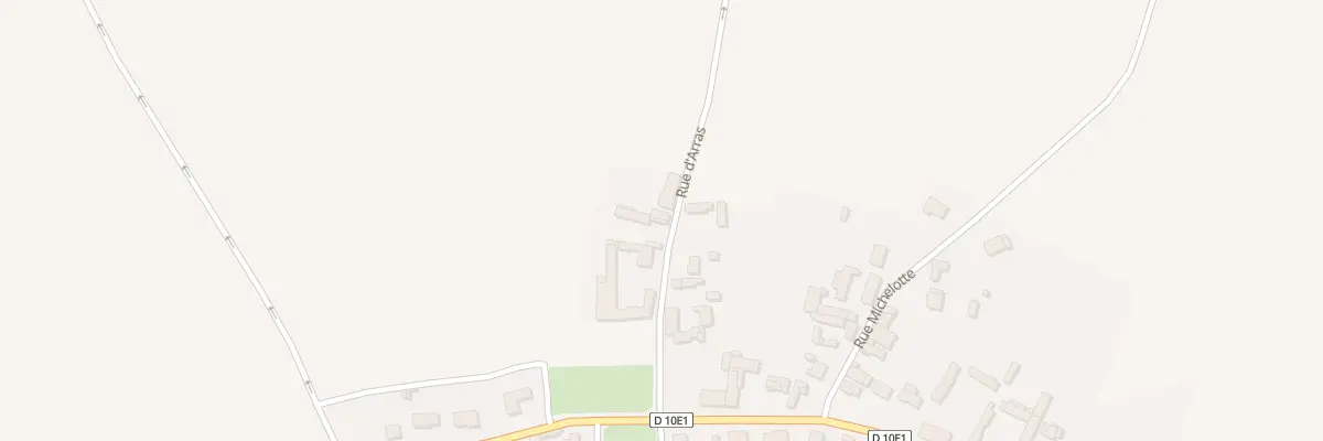 Plan du 3 Rue d’Arras à Ligny-Thilloy