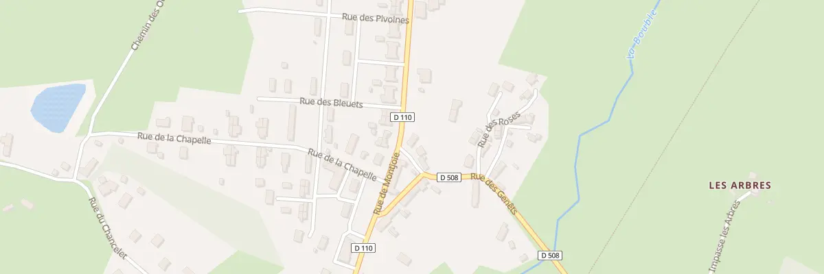 Plan du 7 Rue des Genêts à Youx