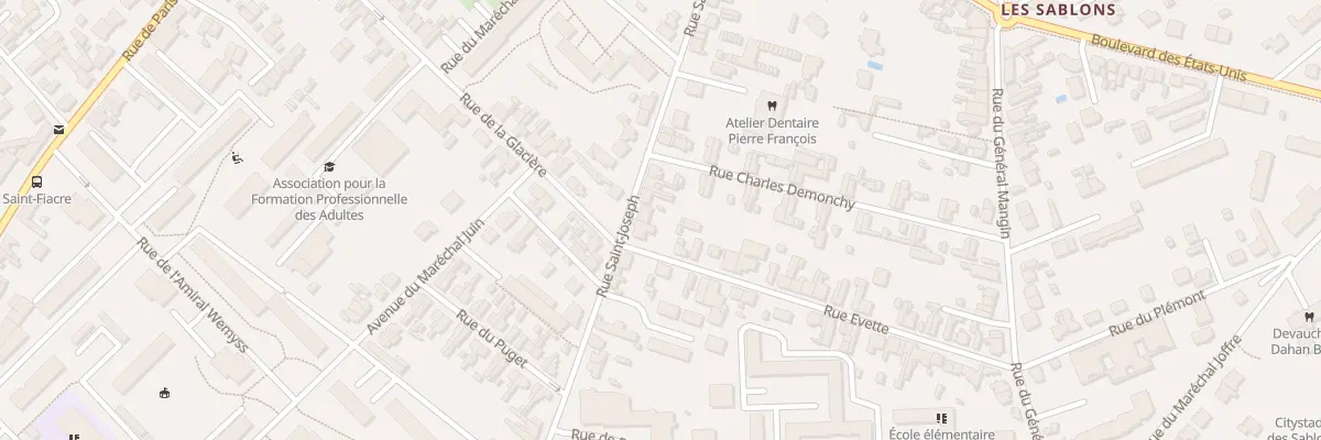 Plan du 79 Rue Saint-Joseph à Compiègne