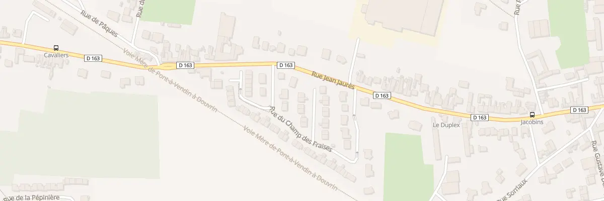 Plan du 10 Rue Mara des Bois à Douvrin