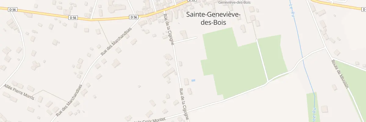 Plan du 7 Rue de la Cigogne à Sainte-Geneviève-des-Bois