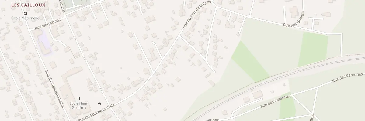 Plan du 84 Rue du Port de la Celle à Saint-Mammès