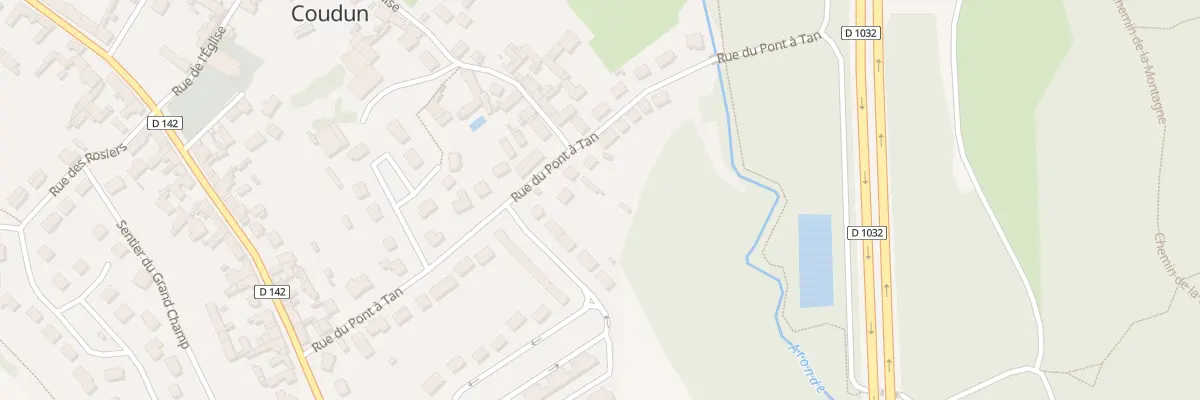 Plan du 246 Rue du Pont à Tan à Coudun