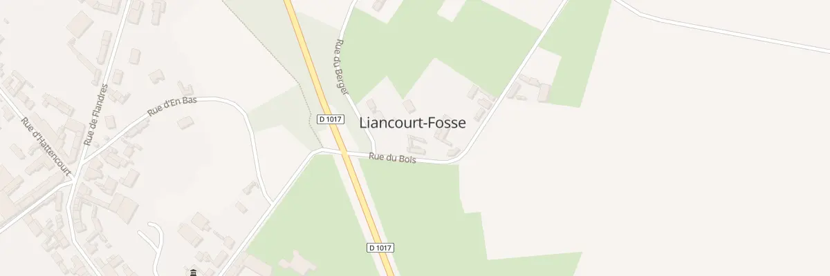 Plan du 1 Rue du Bois à Liancourt-Fosse