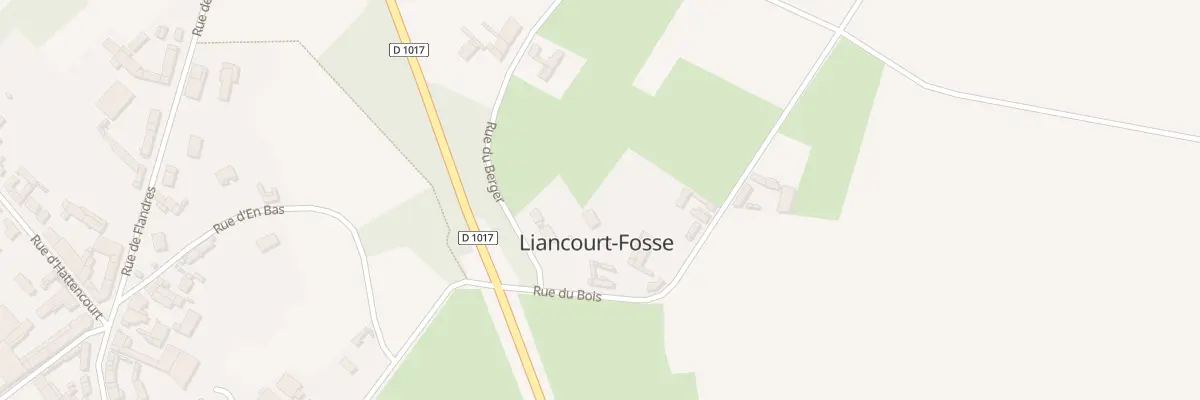 Plan du 10 Rue du Berger à Liancourt-Fosse