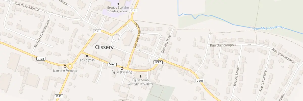 Plan du 7 Rue de la Grange aux Dimes à Oissery