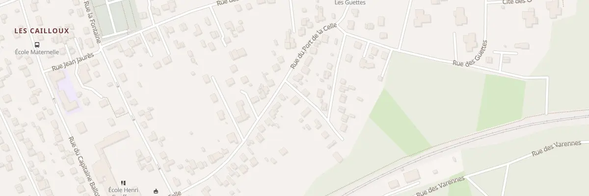 Plan du 88 Rue du Port de la Celle à Saint-Mammès