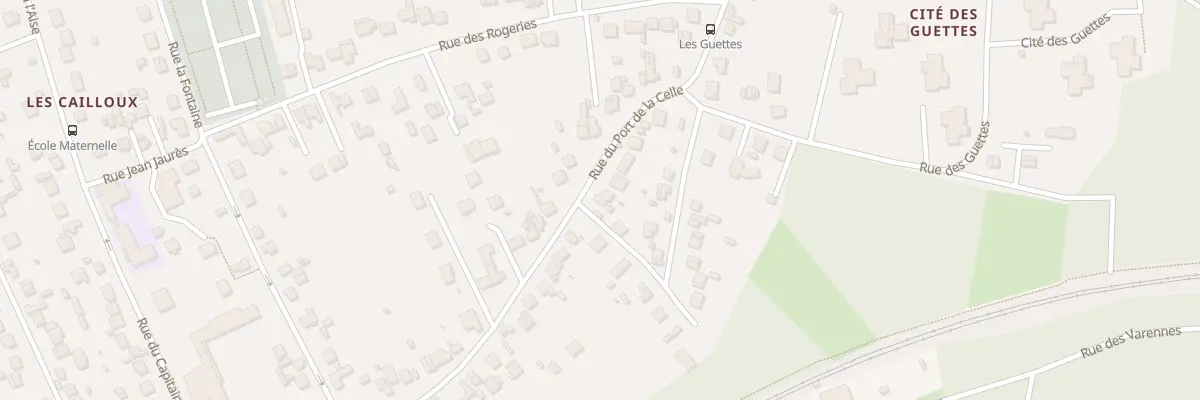 Plan du 92 Rue du Port de la Celle à Saint-Mammès