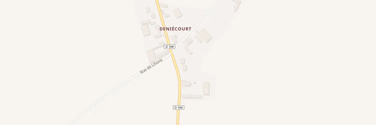 Plan du 19 Grande Rue à Estrées-Deniécourt