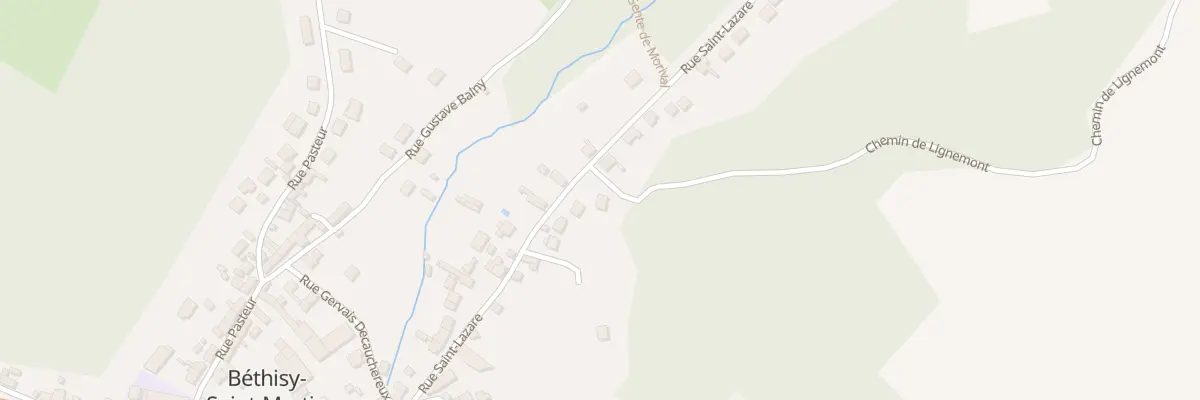 Plan du 315 Rue St Lazare à Béthisy-Saint-Martin