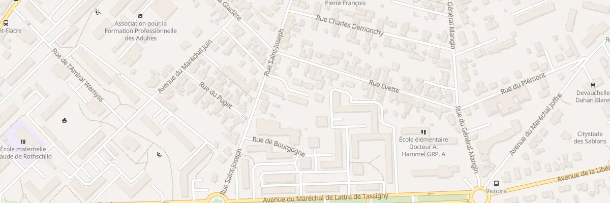 Plan du 4 Sq Saint-Joseph à Compiègne