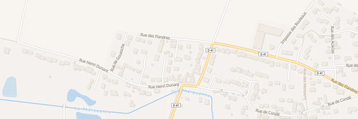 Plan du 8B Rue des Flandres à Oissery