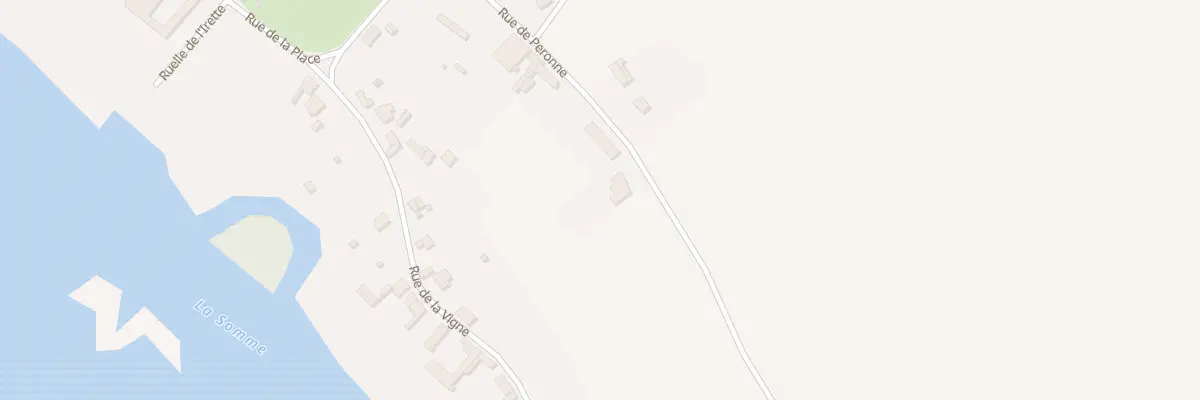 Plan du 10 Rue de Péronne à Curlu