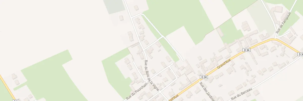 Plan du 12 Rue du Bois de la Vigne à Neuville-Vitasse