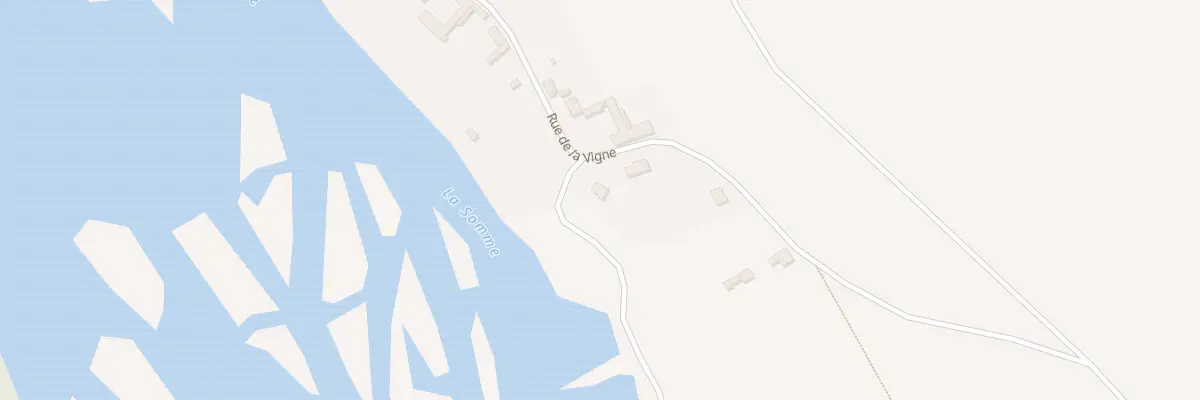 Plan du 30 Rue de la Vigne à Curlu