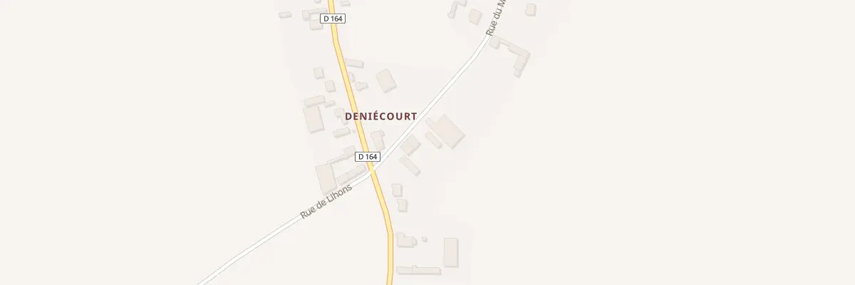 Plan du 4 Rue du Maréchal à Estrées-Deniécourt