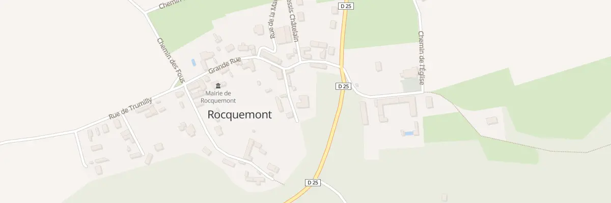 Plan du 19 Rocquemont à Rocquemont