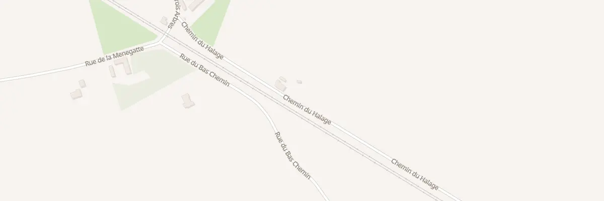 Plan du 42 Che du Halage à Nieppe