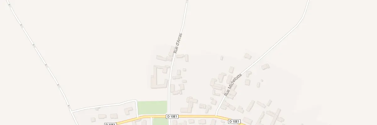 Plan du 14 Rue d’Arras à Ligny-Thilloy