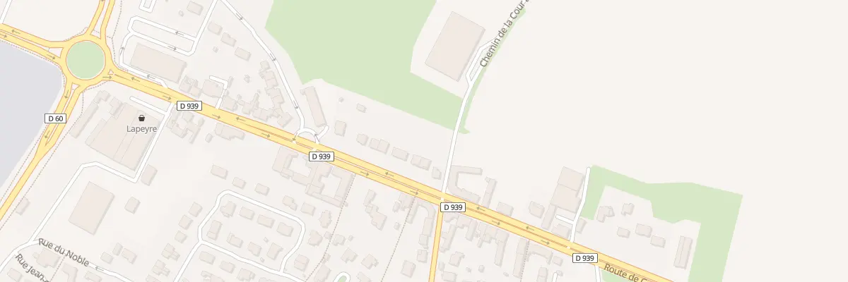 Plan du 33 Rte de Cambrai à Tilloy-lès-Mofflaines