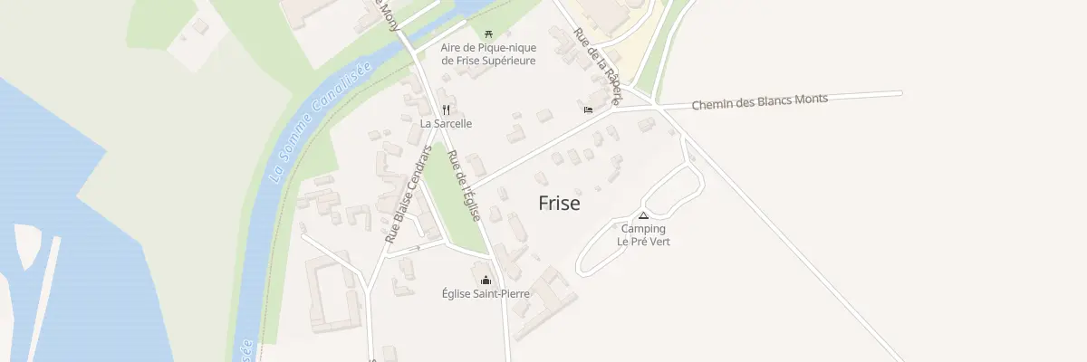 Plan du 2 Rue de la Raperie à Frise