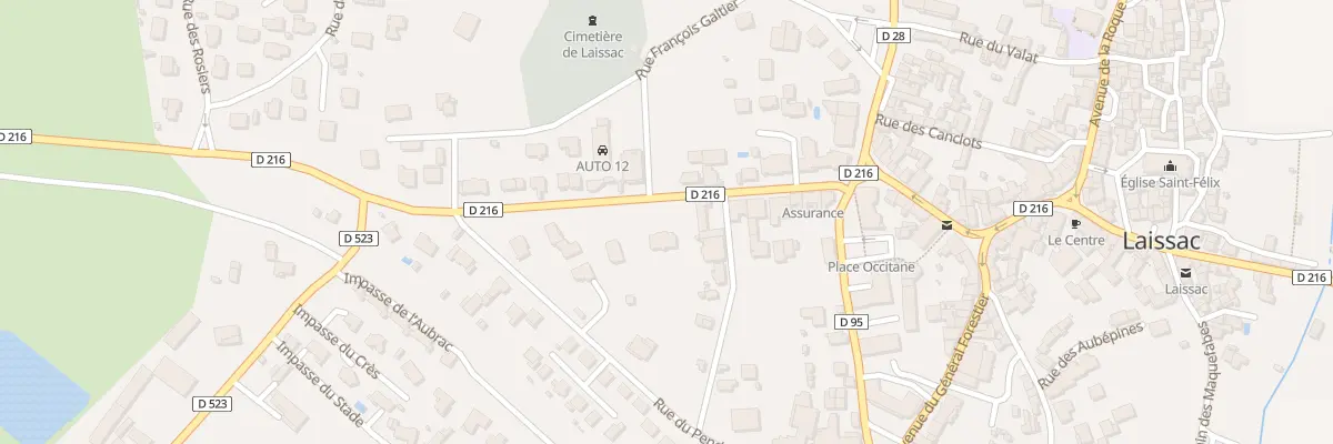 Plan du 235 Av de Rodez à Laissac-Sévérac l’Église