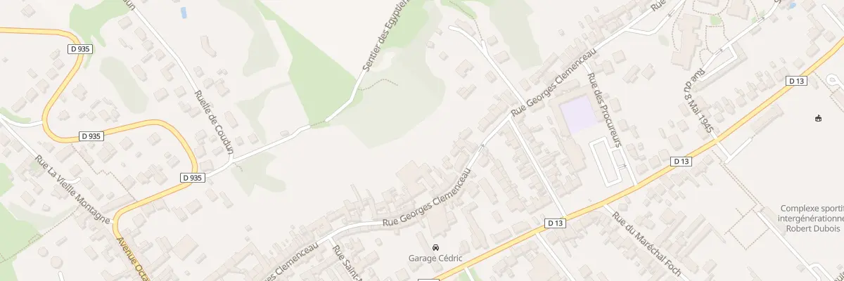 Plan du 347 Rue Georges Clémenceau à Margny-lès-Compiègne