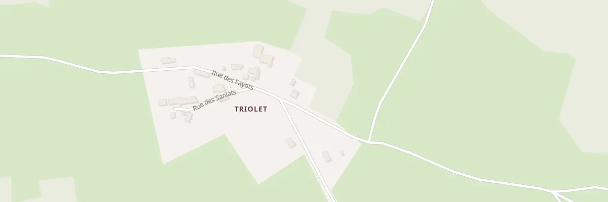Plan du 5196 Triollet à Chapdes-Beaufort