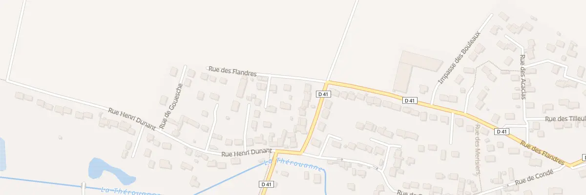 Plan du 10B Rue des Flandres à Oissery