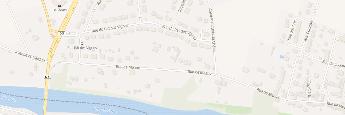 Plan du 23 Rue de Meaux à Isles-lès-Villenoy