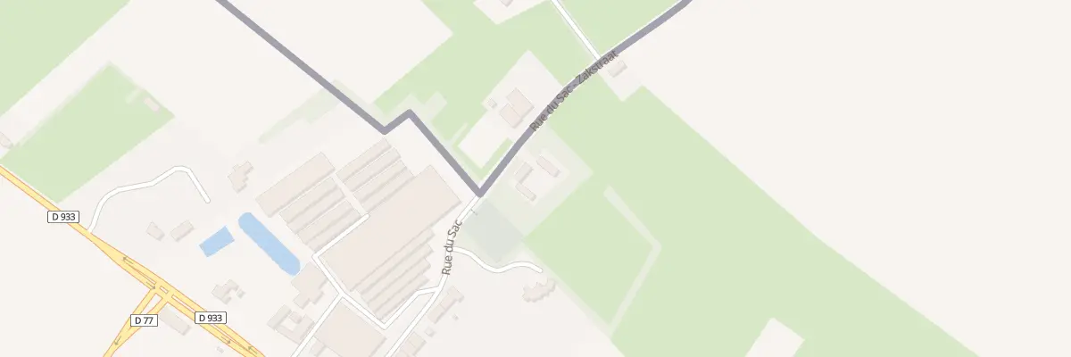Plan du 274 Rue du Sac à Nieppe