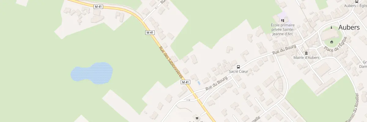 Plan du 6B Rue des Sablonnières à Aubers