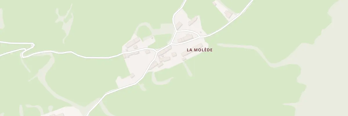 Plan du 5190 La Molede à Albepierre-Bredons