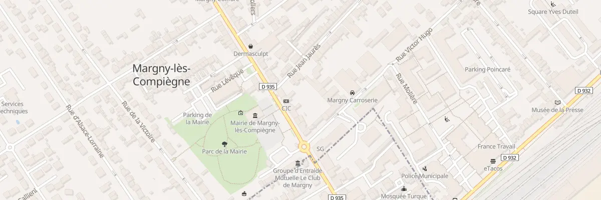 Plan du 86 Av Octave Butin à Margny-lès-Compiègne