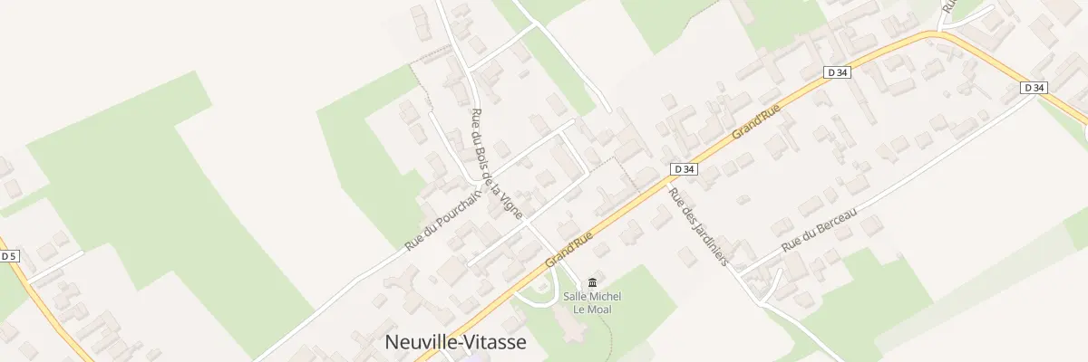 Plan du 3 Rue Courbalaine à Neuville-Vitasse