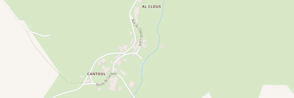 Plan du 5119 Cantoul à Barre